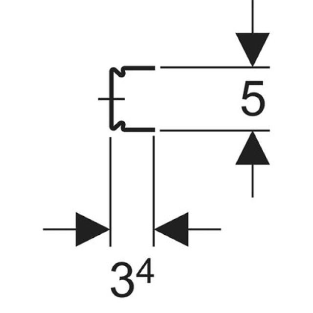 GEBERIT elemeno di dilatazione
367.701
d 110