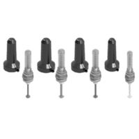 Flussometro, con display ottico per distributore in plastica