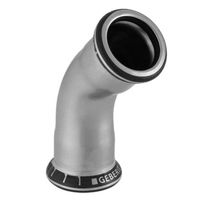 Geberit Mapress acciaio inox Curva 45°