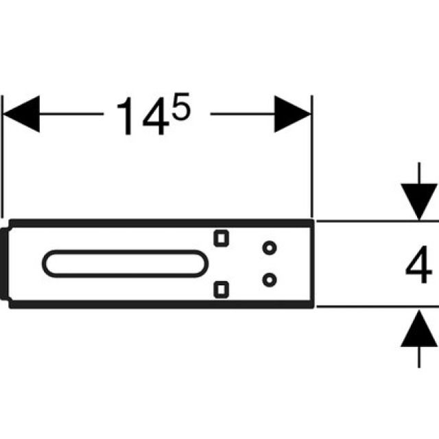 DUOFIX sostegno per fissaggio
dei tubi 111.891