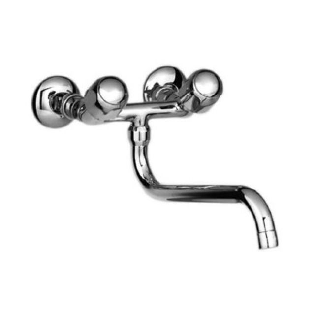 Batteria a parete SILOR
D 153 mm, S 200 mm
bocca orientabile bassa
raccordi 1/2" x 1/2"
gruppo acustico II
Colori: chromeline