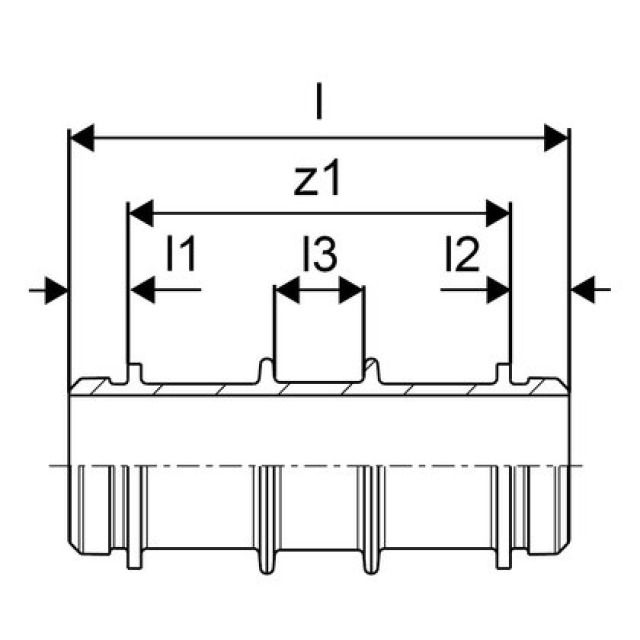 GF Uponor
RS Distanziatore RS3-RS3 l=210mm
