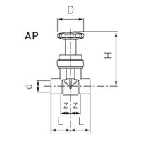 5070, Valvole PB per la saldatura a bicchiere