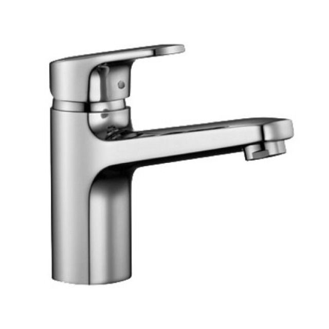 Miscelatore lavabo CITYPRO
S 140 mm, bocca fissa
senza piletta
gruppo acustico I
Colori: chromeline