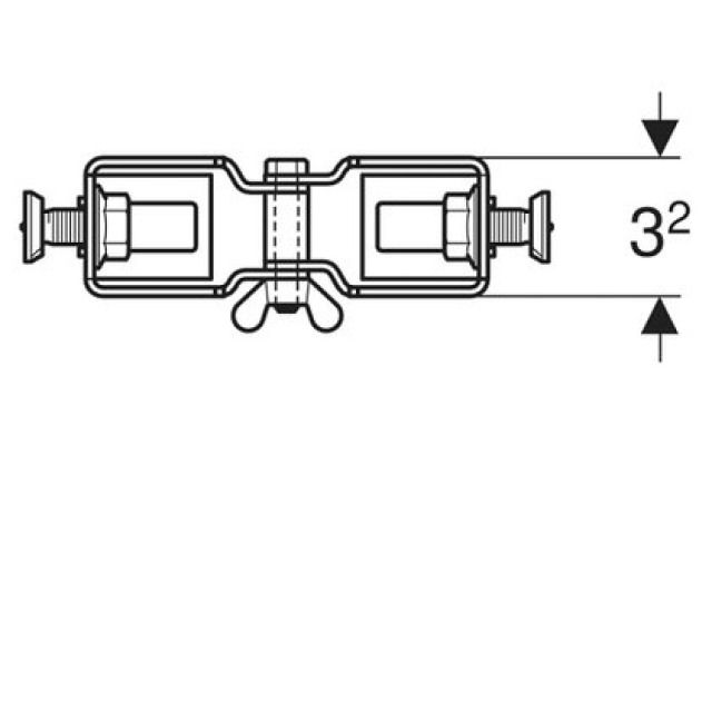 GIS fissaggio per angoli
461.804