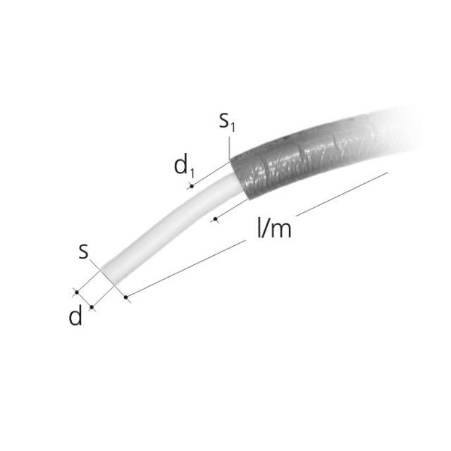Sanipex 5710.216 Rohr Bio Ø16x2.2
Rolle L=50m / Isolation 20mm