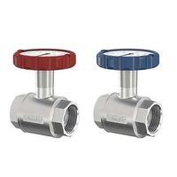 Termometro - Valvola a sfera, Filetto interno