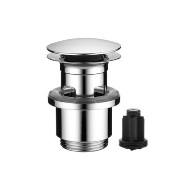 VALVOLA DI SCARICO PUSH OPEN/
SHAFT, FUNZIONE 2 IN 1, PUSH
OPEN, VALVOLA STEM
COLORI: CHROMELINE