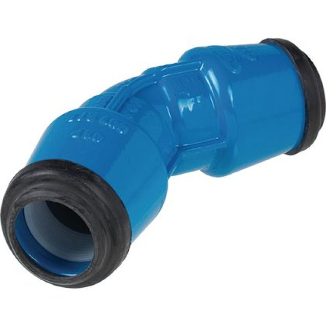 HAWLE curva 45° ad innesto
6480
d PE 50 PN 16