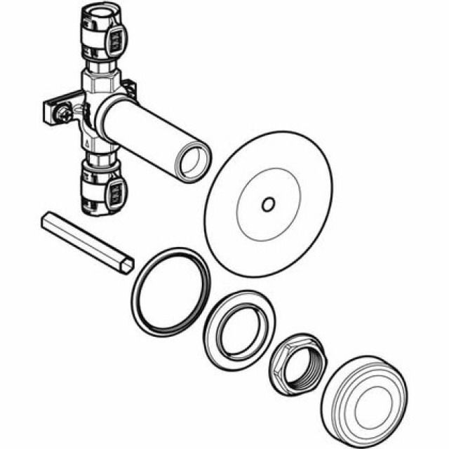 FLOWFIT VALVOLA D'INTERC.AD INCASSO
619.810   D=20
JRG LEGIOSTOP®
