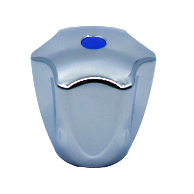 Impugnatura in ottone
CORONA, blu, ad innesto
Colori: cromato