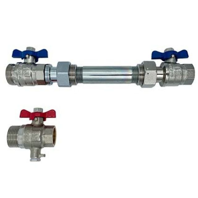 PROFITEC set contatore calore
orizzontale
1"/ 3/4"