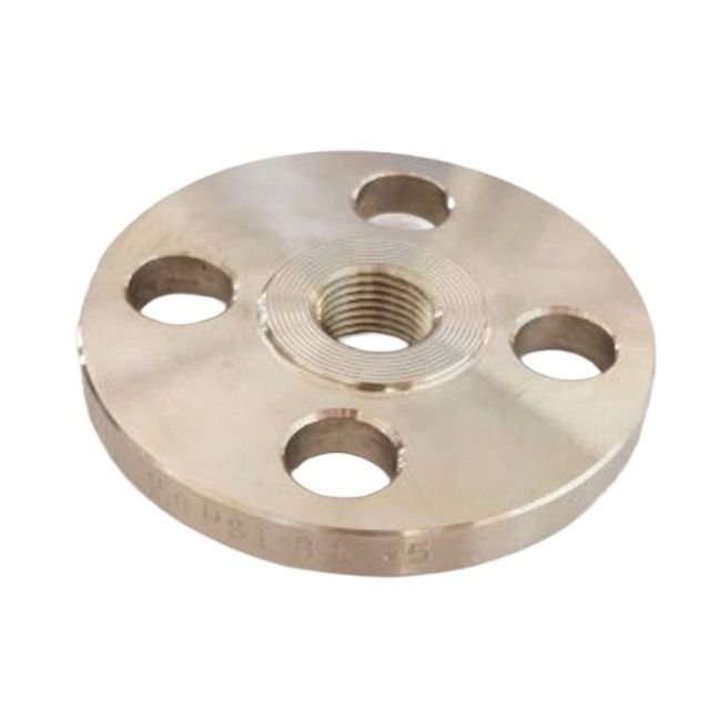 Flangia filettata forata PN 16
1/2", DN15, 4 fori, DIN 2566
Acciaio inossidabile (1.4408)