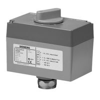 Siemens attuatore SQS…