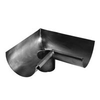 Angolo interno per grondaie con supporto