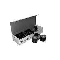 Coroplast Nastro adesivo, nero, PVC morbido