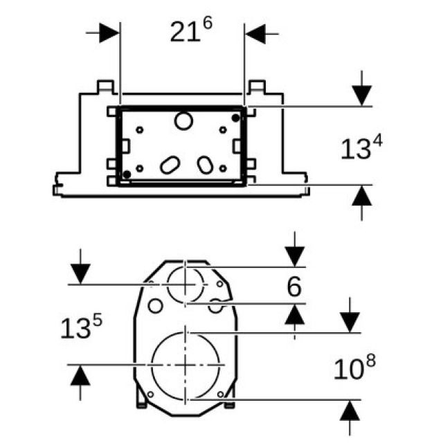 Brandschutzset EI 90 Geberit
Duofix, für Wandklosettelement
Sigma