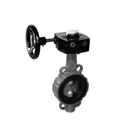 Ebro clappa tra due flange con riduttore Typ Z011-A