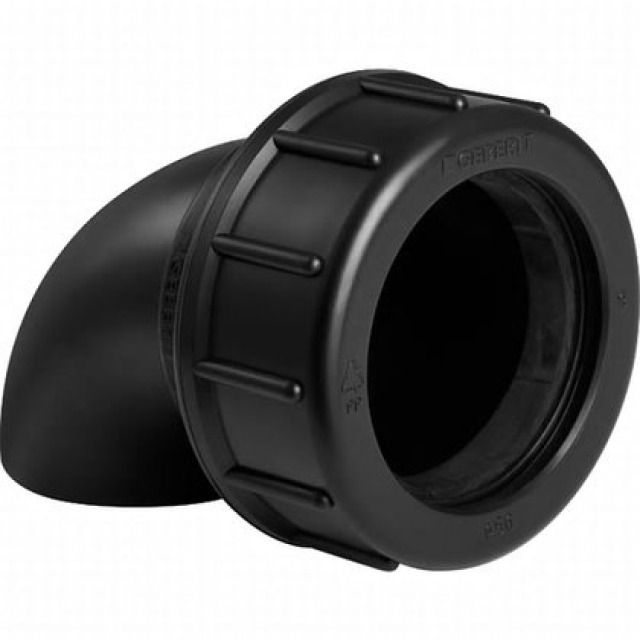 GEBERIT curva 90°
con raccordo 364.877   d 63