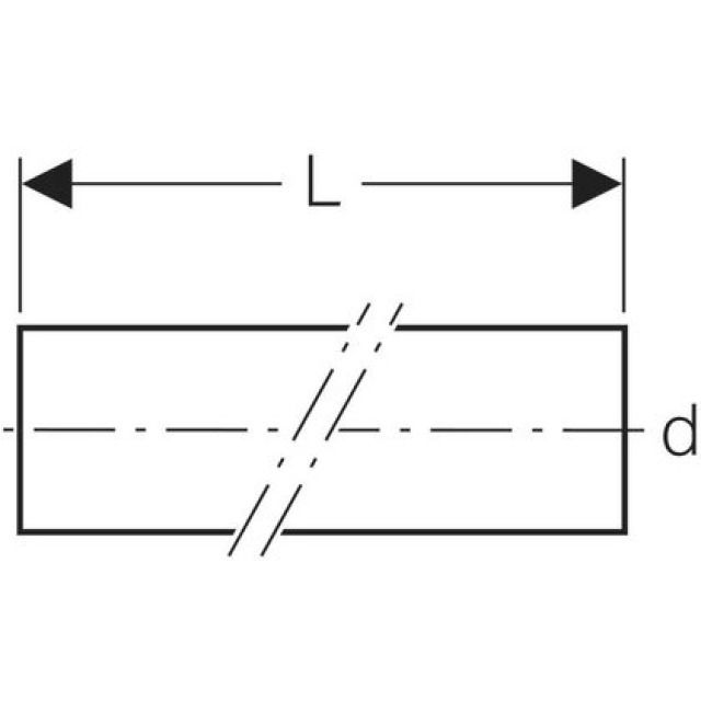 GEBERIT tubo SILENT db20 barre
307     d 75 L=3m