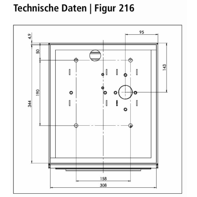 Armadio TRESOR KEMPER AP AP
Fig. 216 Rubinetteria esterna
antigelo Presa 230V
tipo svizzero 13