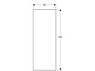 Pannello Geberit GIS-Pro 160 x 60 cm