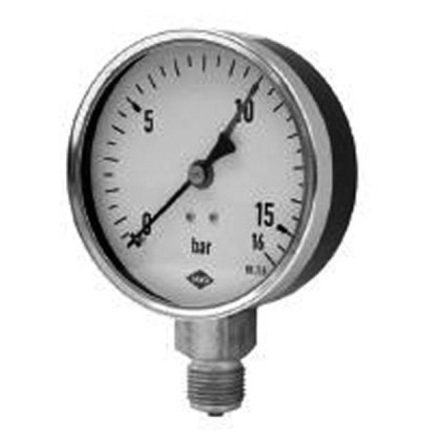MANOMETER
D = 80   16 BAR 1/2" AG UNTEN