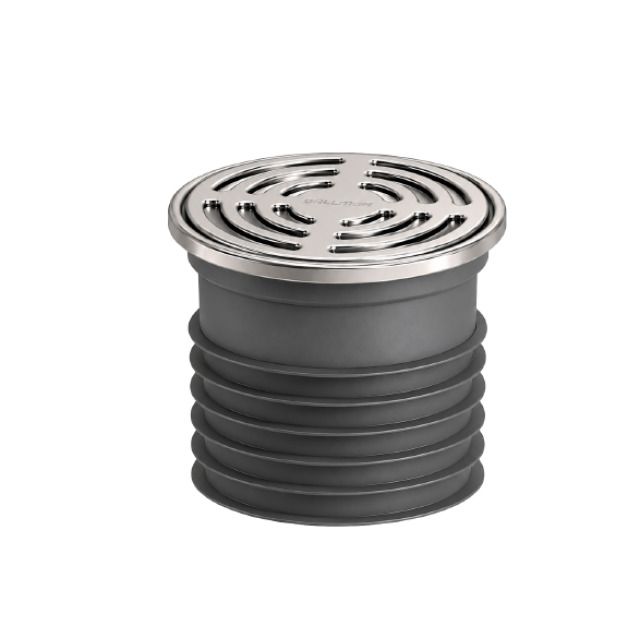 Dallmer PRONTO rotondo
Sgocciolatoio a pavimento
700063-R, DN100, 120 mm