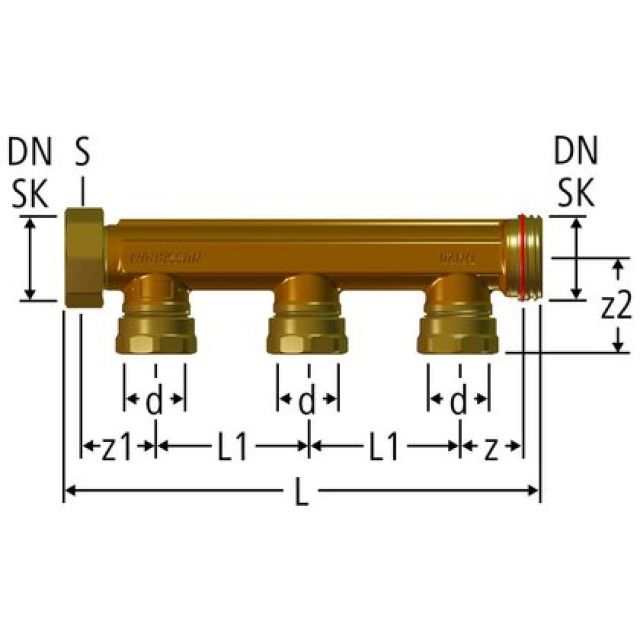 Distributore Optiflex con
5 partenze, 86103.25