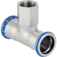 Geberit Mapress Pezzo a T acciaio inox con filetto femmina