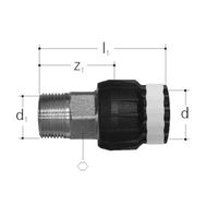 4710, Sanipex MT, Collegamento con filettatura esterna