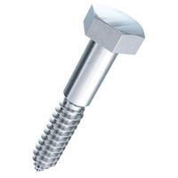 Viti per legno esagonali, zincati, DIN 571