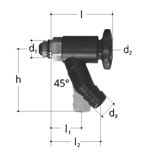 LegioStop valvola di scarico
1/4" PN16
ottone senza piombo