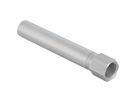 Geberit Mapress Pezzo adattatore acciaio inox con filetto femmina e terminale maschio lungo