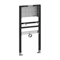 Duofix Elemento per lavabo 112–130 cm, rubinetto ad incasso a parete