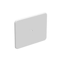 Placca di copertura per allacciamento idrico per contatore dell'acqua compatto