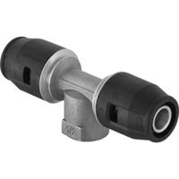 Geberit PushFit Pezzo a T con filetto femmina