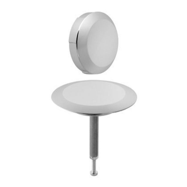 Set di collegamento GEBERIT
rosetta con supporto, tappo
per piletta eccentrica
48 x 1/8"
Colori: cromato