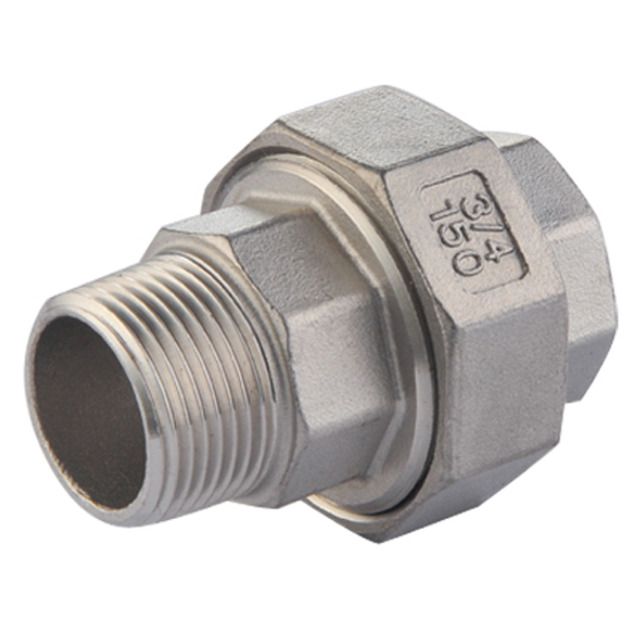 Raccordo per tubi M/F
3/4", tenuta conica
Acciaio inossidabile (1.4408)