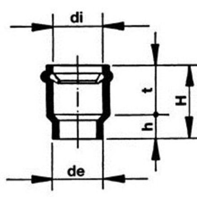 WAVIN manicotto ad innesto
924.213     160 mm