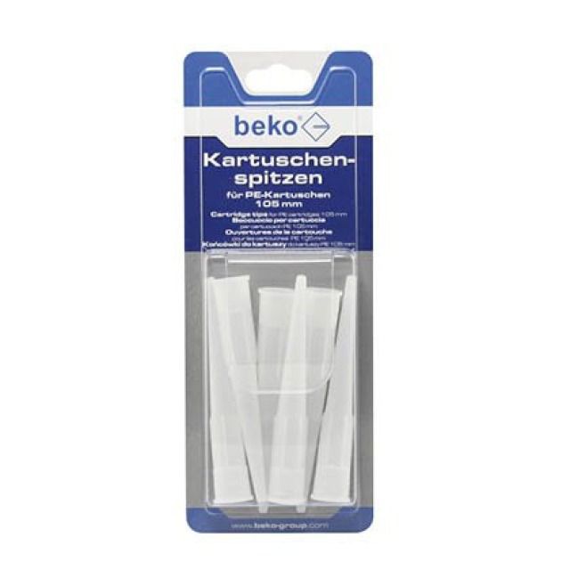 Puntali per cartucce 105 mm
per cartucce in PE, confez. da 6