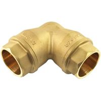 ISIFLO, Connettore ad angolo in ottone 90°, Tipo 120