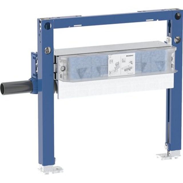 Wandablaufelement Geberit
Duofix für bodenebene Duschen
Breite 50 cm, Höhe 50 cm
für Unterlagsbodenhöhe
am Einlauf 65-90 mm
höhenverstellbar, Fussstützen - Abgangsstutzen Ø56 mm
ohne fertigbauset
Abgangsstutzen  56 mm
ohne fertigbauset