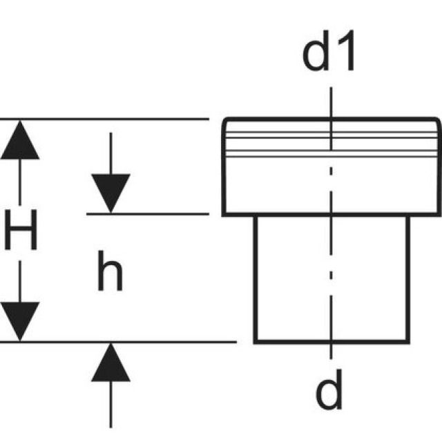 GEBERIT collegamento tubi grès
367.739
d 110 - 132