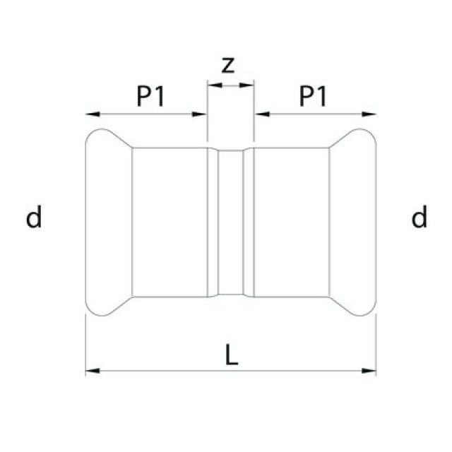 Profitec PressSteel
Press-Muffe, 15mm