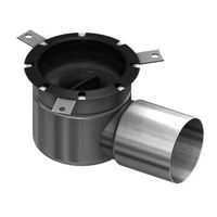 ACO Corpo di scolo orizzontale, con sifone, in più pezzi