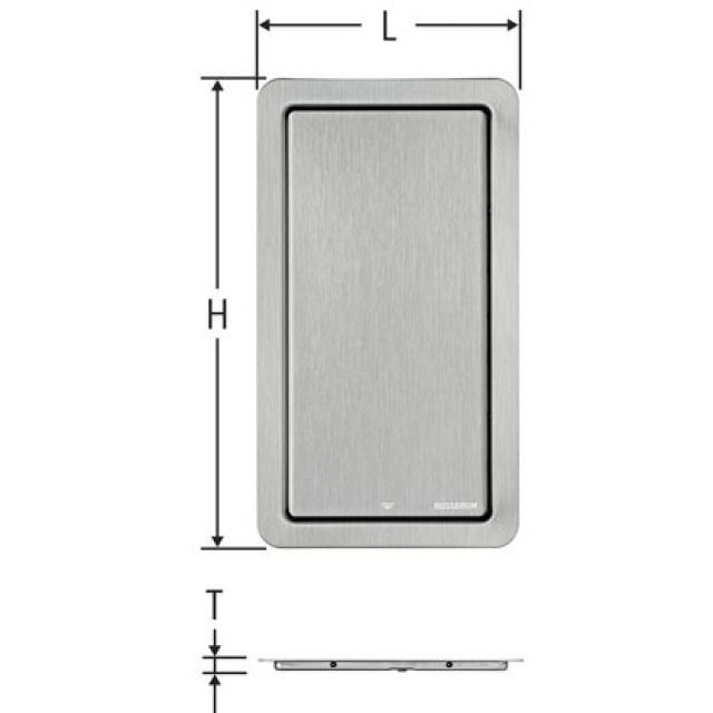 RN-ABDECKPL. ZU UP-BOX EINZEL
70025.21, EDELSTAHL GEB.