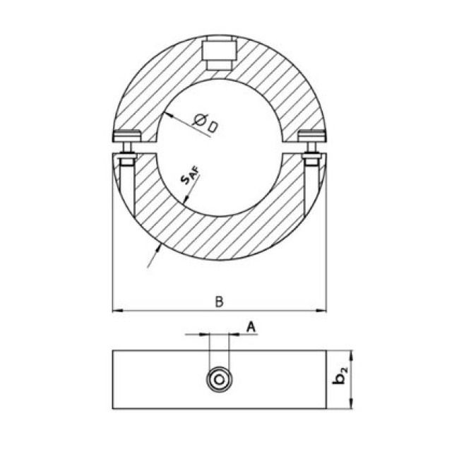 Profitec colli freddi KFT
28 mm, M8 / M10 / 1/2"