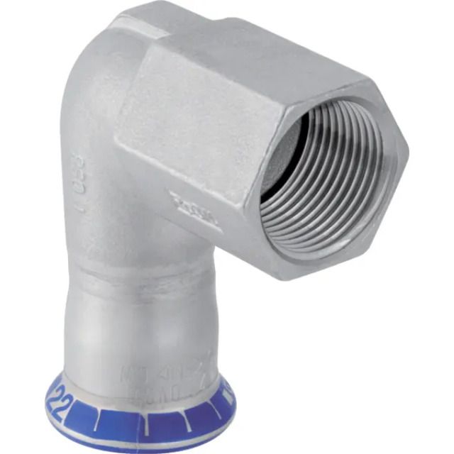 MPF-S curva 90° filetto
Femmina 33804   d F1/2" - 18"