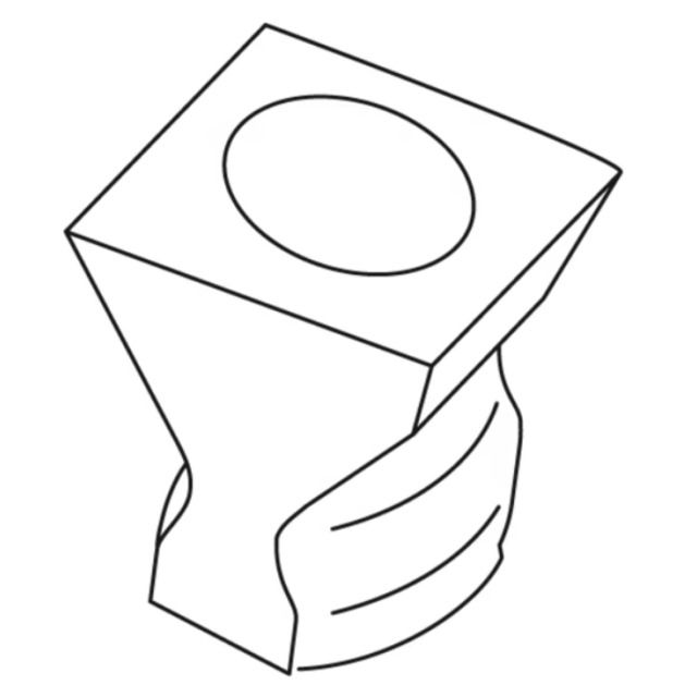 Griglia
materia sintetica Ultem 2310 R
per leva di comando obliquo
DOMO
Colori: senza colore